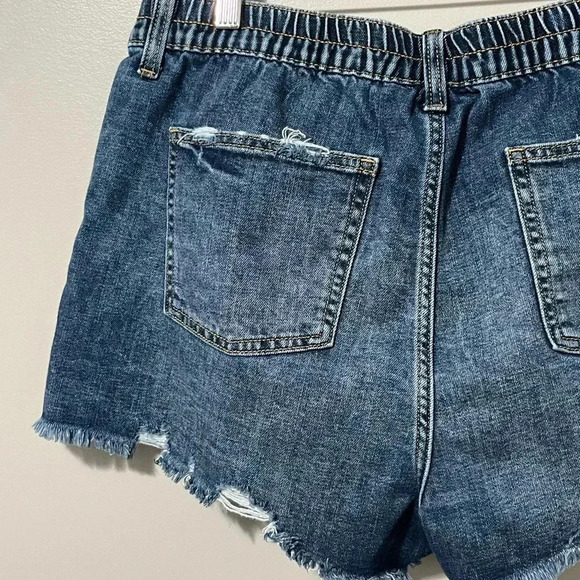 Aerie Daydream Destroyed Denim Shorts - Picture 11 of 14